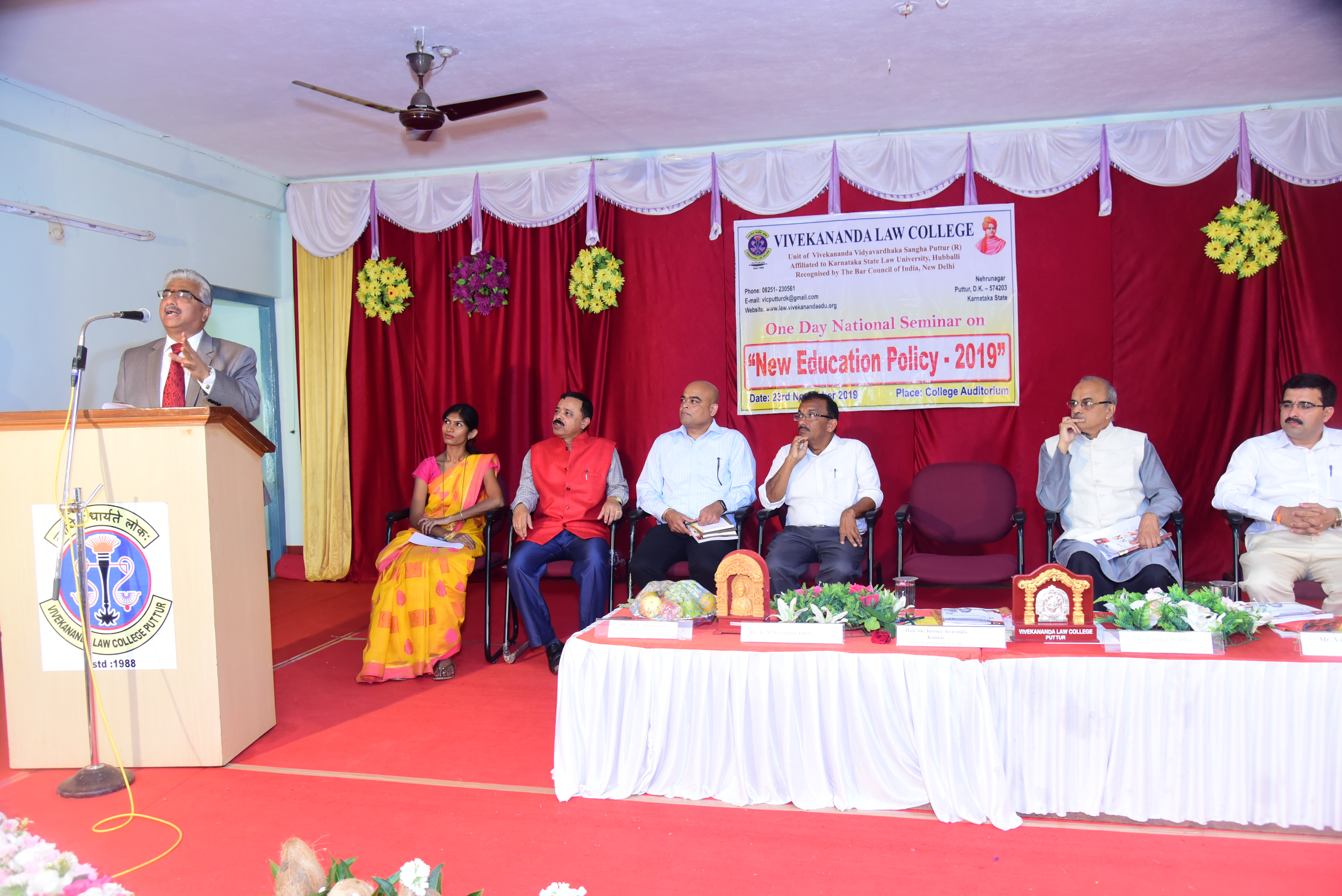 Vivekananda Law College, Nehru Nagara, Puttur, D.K.